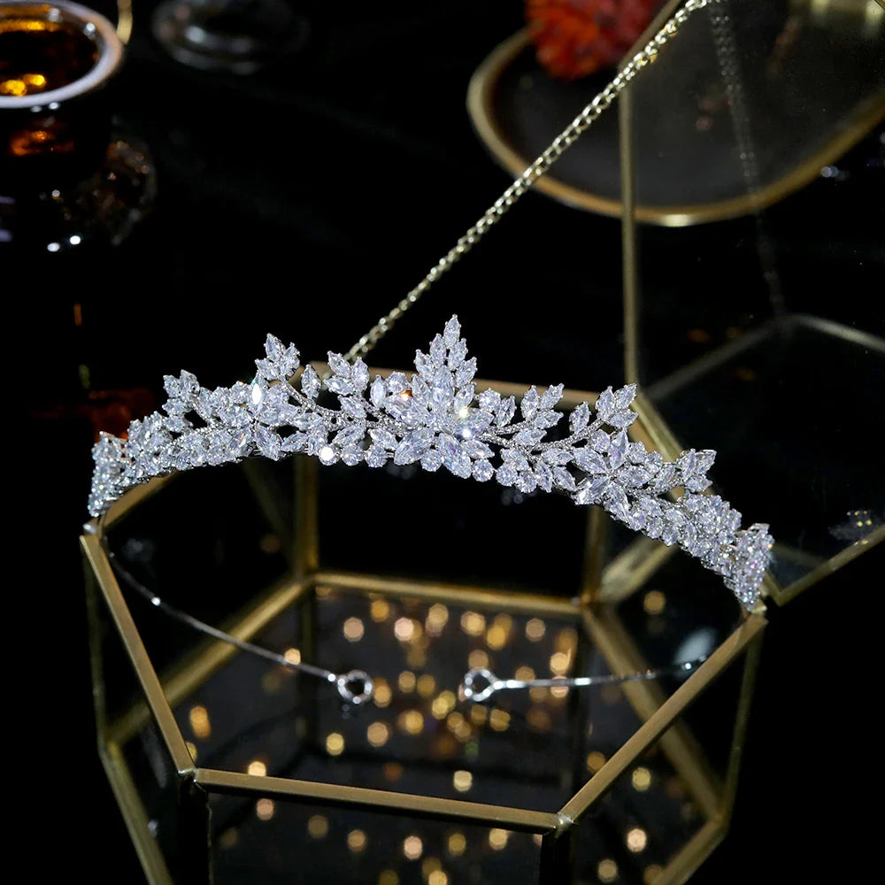Fashion Tiaras Crowns Children Girl Show Bridal Prom Bride Bridesmaid Gift Wedding Party Jewelry Hair Accessories