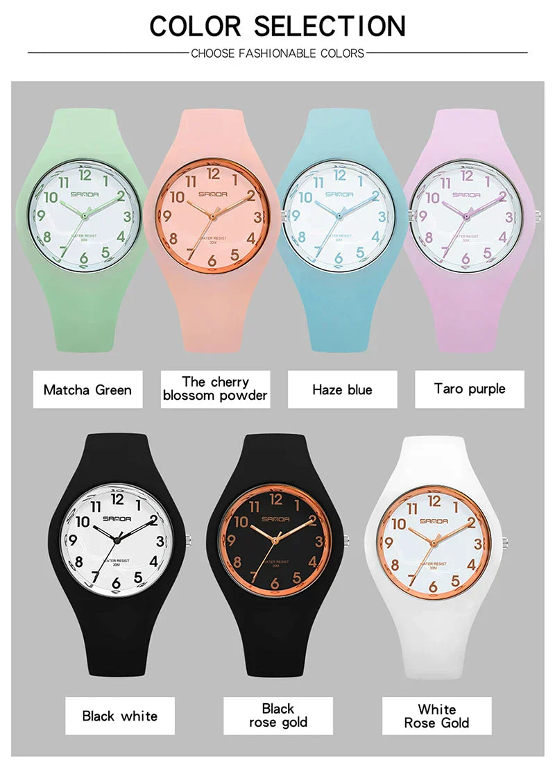 2025 Women's Watch Simple Fashion Women Luxury Brand Waterproof Quartz Watches Ultra-thin Design Ladies Wristwatches Reloj mujer