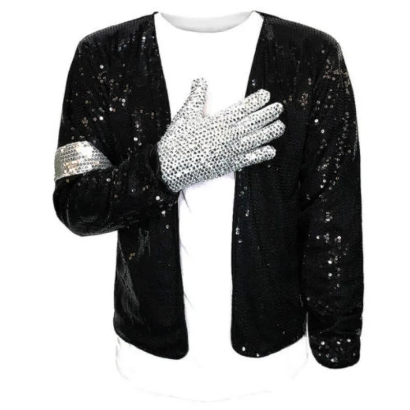Halloween Night Michael Jacket for Men Kids Women Show Performance Party Celebrity Birthday