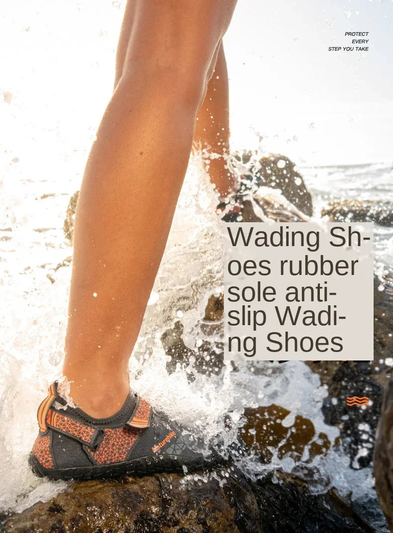 Wading Shoes Quick-Dry Water Shoes Breathable Aqua Upstream Shoes Antiskid Outdoor Sports Shoes Beach Pool Sneakers