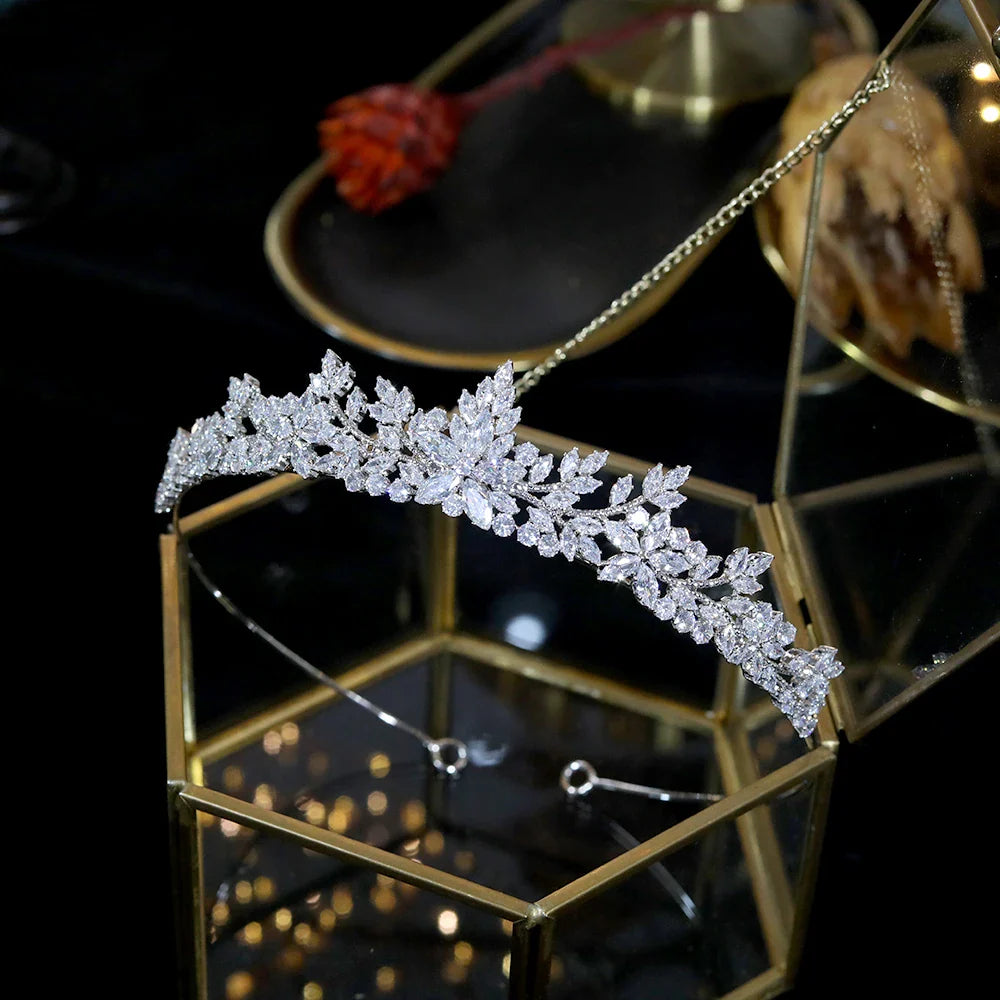 Fashion Tiaras Crowns Children Girl Show Bridal Prom Bride Bridesmaid Gift Wedding Party Jewelry Hair Accessories