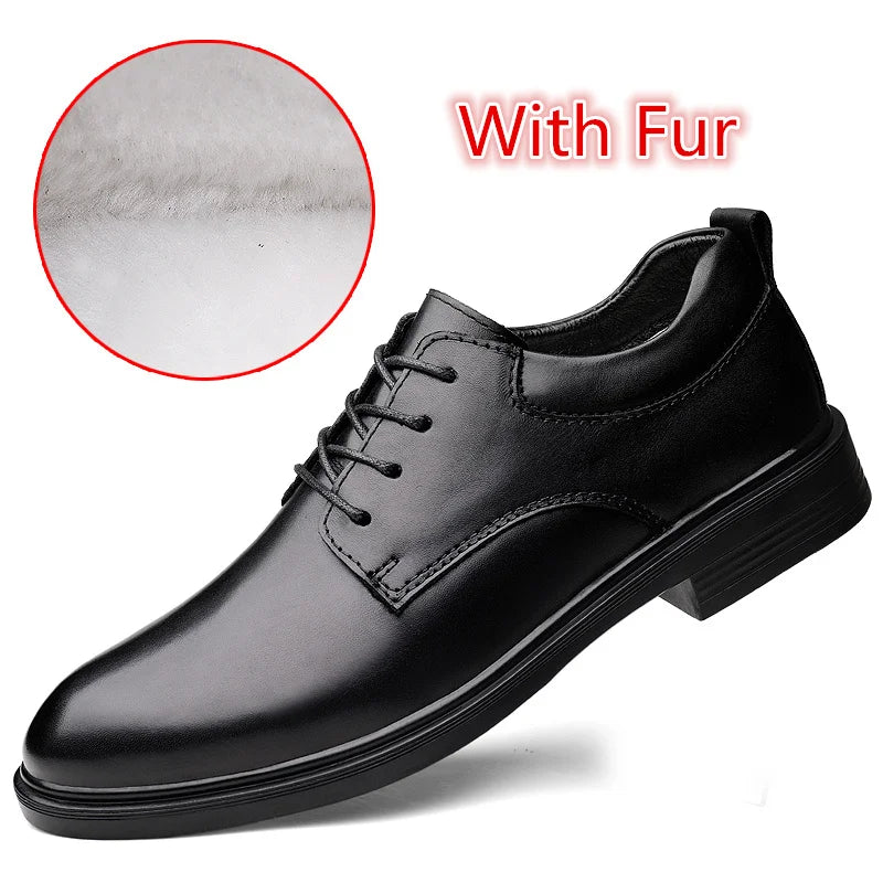 Genuine Leather Man Casual Shoes New Arrival Leisure Walk Formal Shoes Business Elegant Dress Mens Style Shoes Big Size 36-49 50