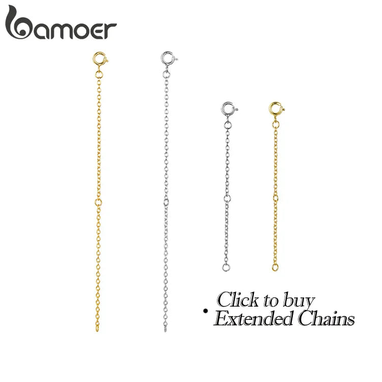 Classic Basic O-chain Solid 925 Sterling Silver Lobster Clasp Adjustable Necklace Box Cable Chain DIY Jewelry for Women