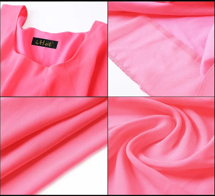 2 Pieces Chiffon Dress Set Women Casual Long Sleeve Solid Cardigan Dress Elegant Wedding Evening Party Dresses Clothing Vestidos