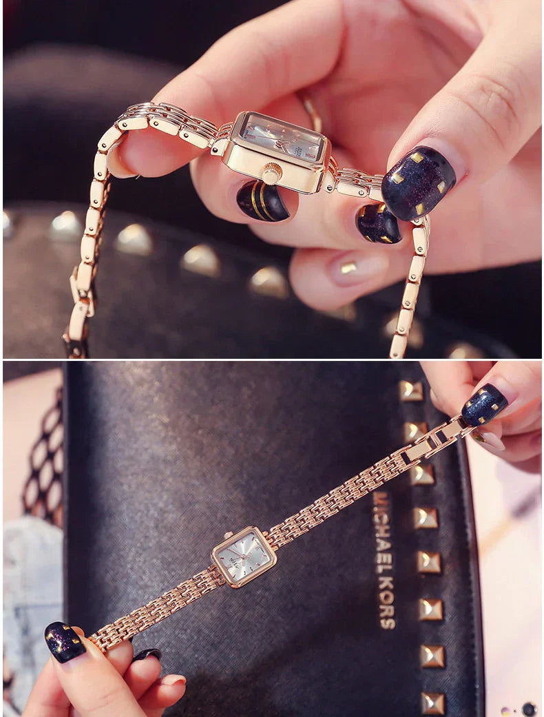 Top Julius Mini Lady Women's Watch Japan Quartz Elegant Fashion Hours Clock Dress Bracelet Chain School Girl's Birthday Gift