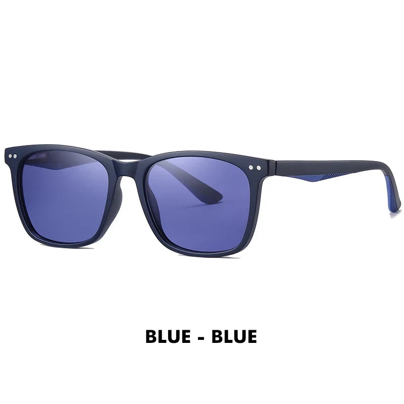 Polarized Sunglasses Men Women Fashion Square Shades Leopard Frame Ladies Travel UV400 Goggles Driving Sun Glasses