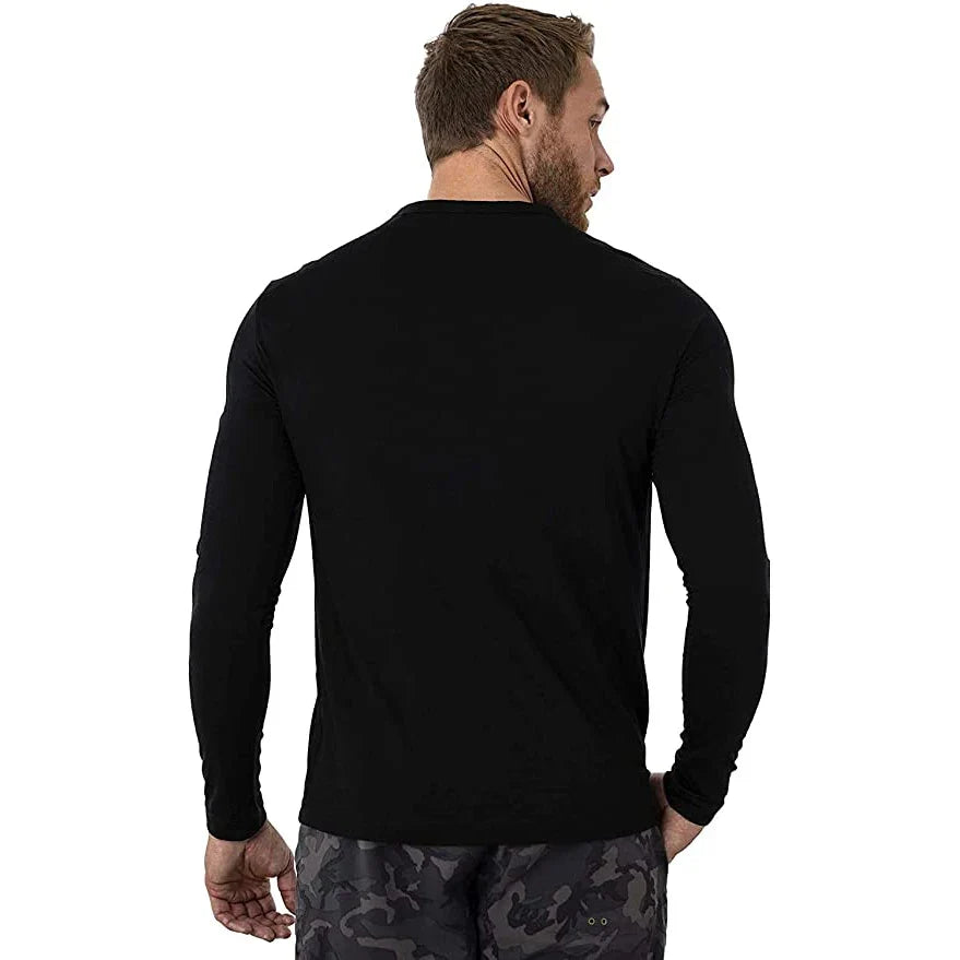 Men's 100% Merino Wool Base Layer Shirt 240G Thermal Top Warm Wicking Breathable Anti-Odor Underwear Warm Clothing Base Layer