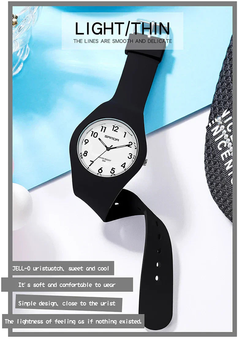 2025 Women's Watch Simple Fashion Women Luxury Brand Waterproof Quartz Watches Ultra-thin Design Ladies Wristwatches Reloj mujer