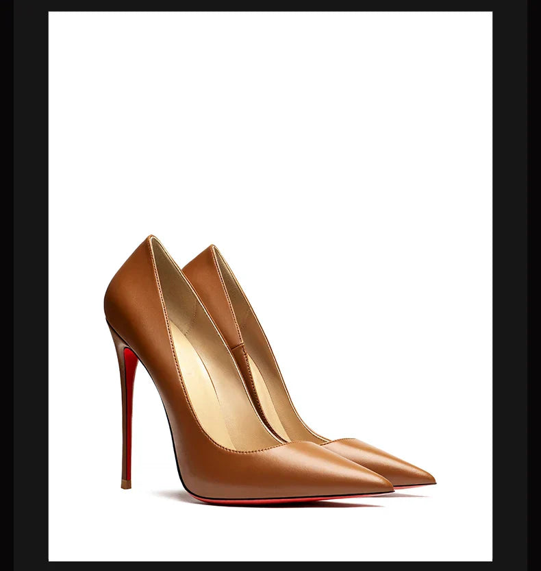 Women Sexy pumps Red Bottom Shoes Spring Summer Ladies Fashion Stilettos Formal Party Woman High Heels for Wedding