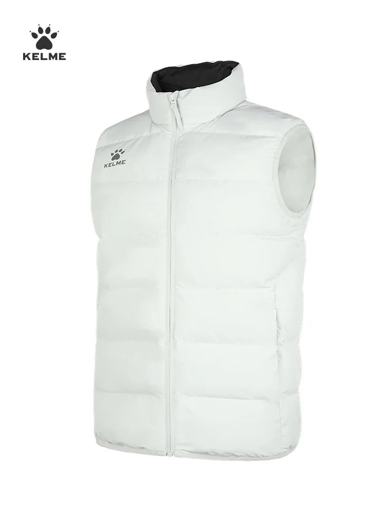Sports Cotton Vest Men's  Autumn And Winter New Warm And Windproof Football  Sleeveless Cotton Jacket 8161MJ1001