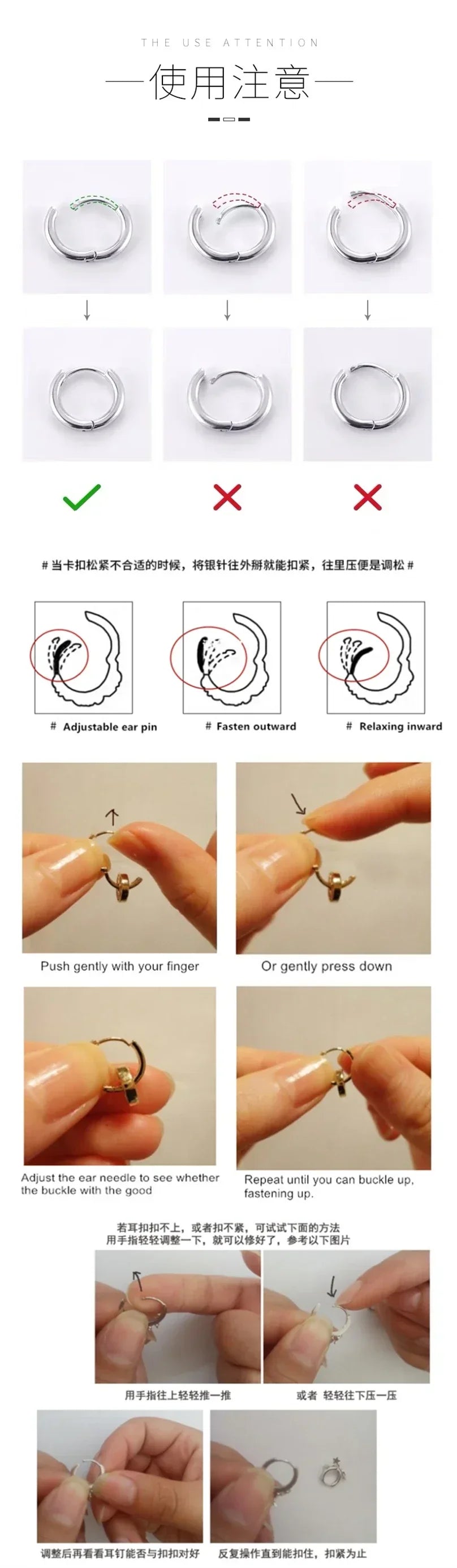 925 Sterling Silver Earring Colorful Dripping Oil Material Ear Ring Ear Buckle Rhombus Shape Trend Wild Girl Women Boy Ear Jewel