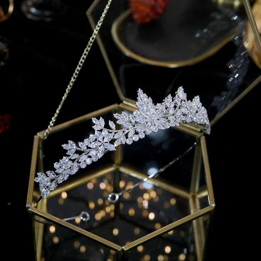 Fashion Tiaras Crowns Children Girl Show Bridal Prom Bride Bridesmaid Gift Wedding Party Jewelry Hair Accessories