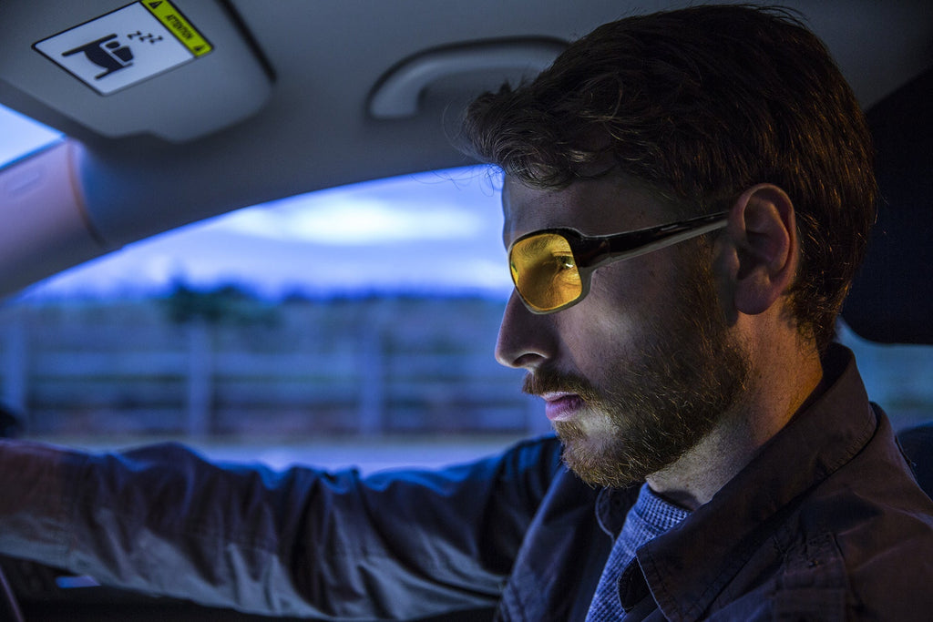 Driving Glasses Men and Women Anti-highlights Night Vision Goggles Anti-wind Sand Riding Sunglasses Sports Sunglasses