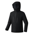 Unisex Waterproof Windbreaker Jacket - Single-Layer Raincoat for Hiking, Camping - Certified Moderate Rain Protection