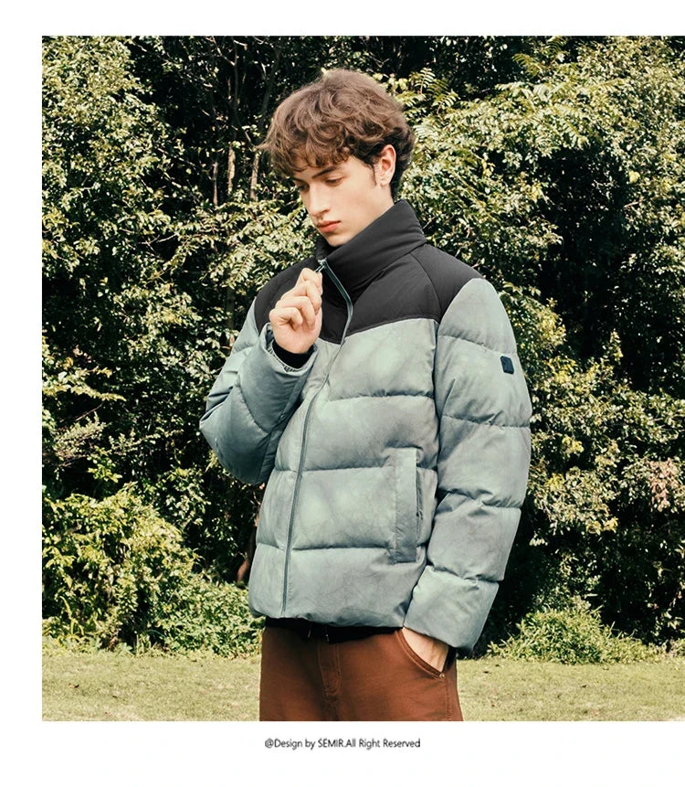 Unisex Puffer High Loft Down Stand Collar Warm Fit Waterproof Windproof Stain Resistant 2026 Couple Style Outerwear
