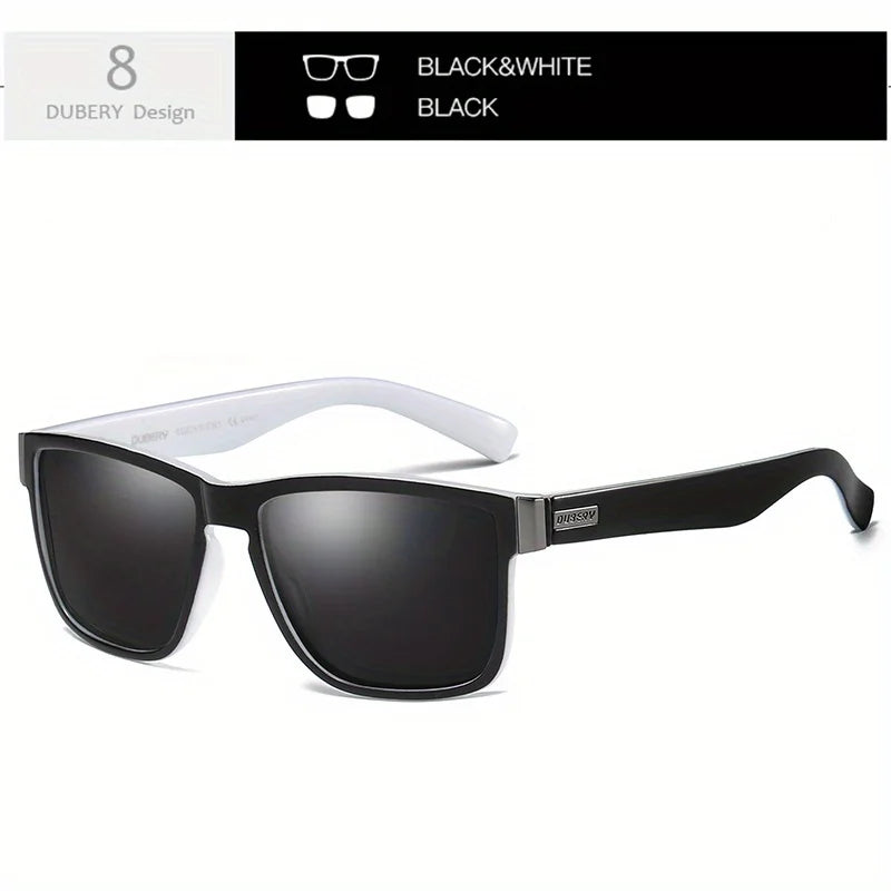 DUBERY Polarized UV400 Protection Sunglasses For Men And Women 15 Colors Model 518