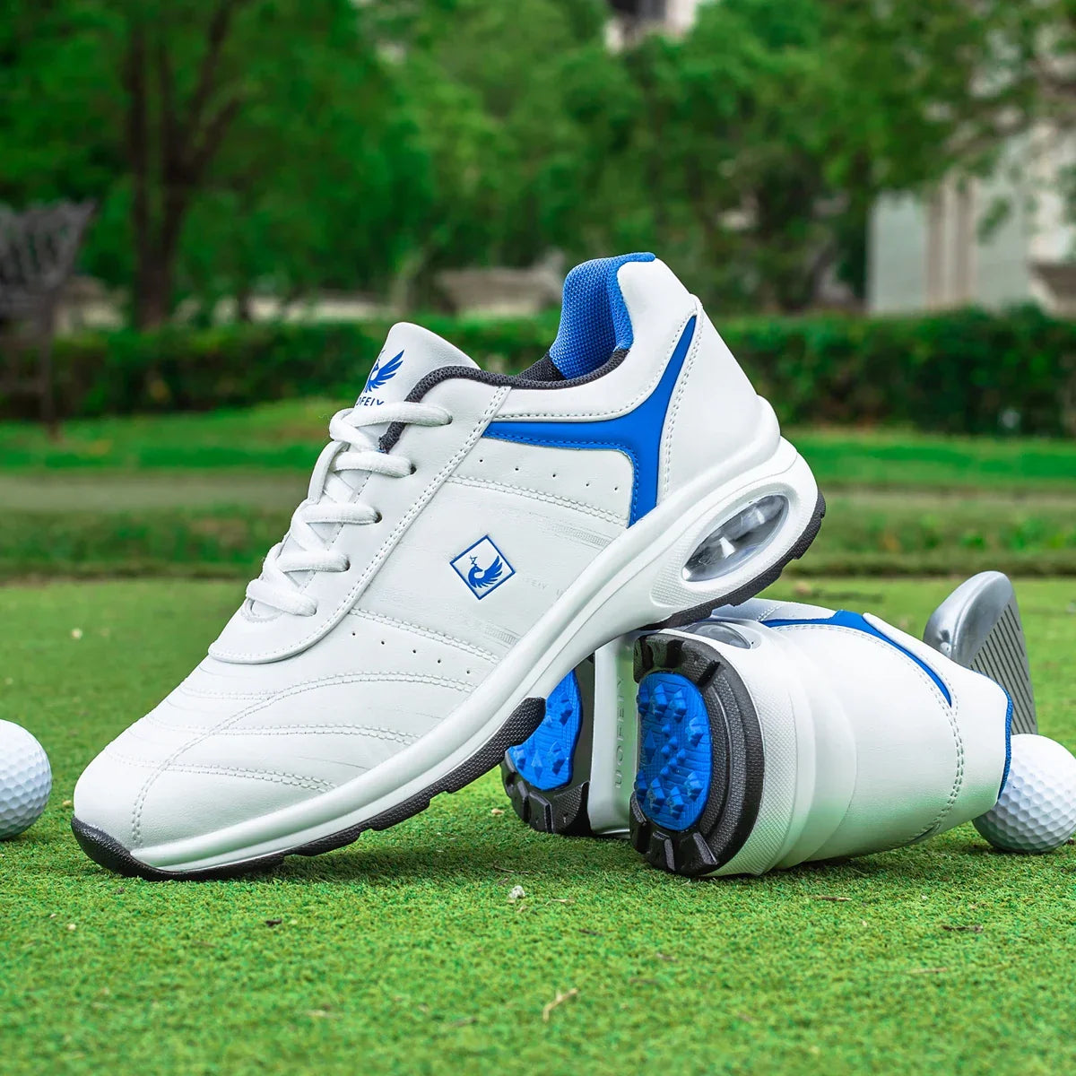 Men Golf Shoes Casual Breathable Waterproof Non-slip Golf Outdoor Training Shoes