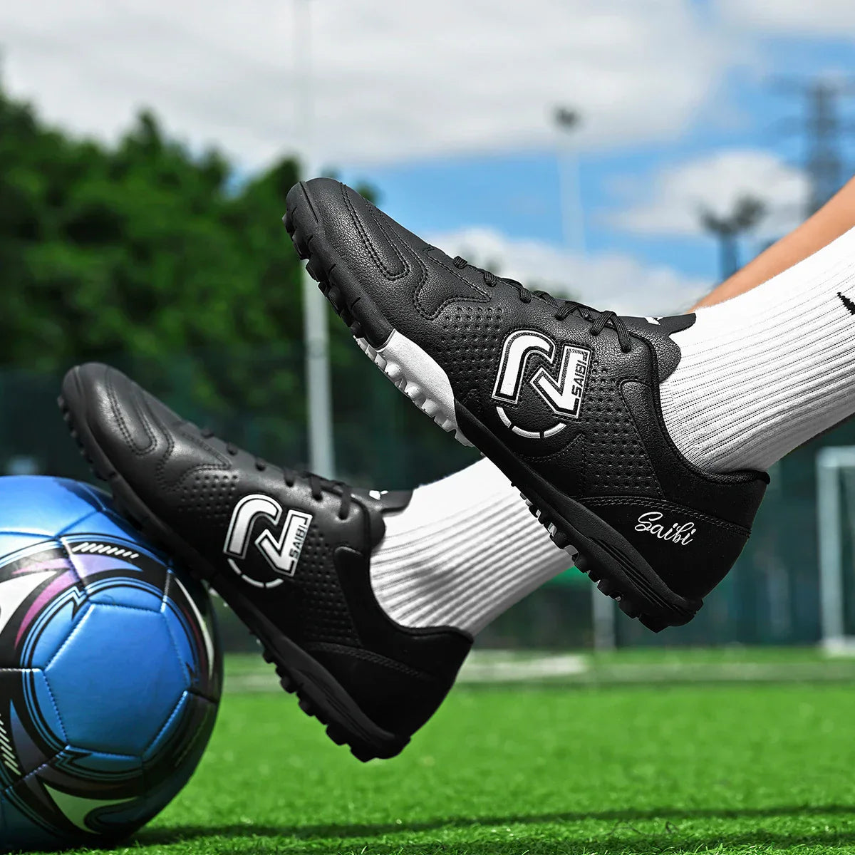 Premium Football Shoes, Unisex, Tf and Fg Options Available, Fully Comfortable, Ultimate Shooting, Strong Grip, Suitable for Multiple Environments, Mg, Available in Multiple Colors