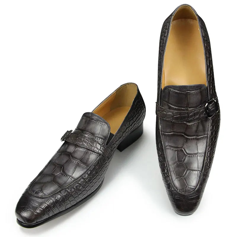 Men Genuine Leather Oxford Shoes|Formal&Casual Dress Shoes|Comfortable Driving Shoes|Handcrafted Men's Business & Party Footwear