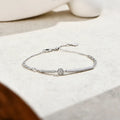 Full Moissanite Bracelets Original S925 Sterling Silver Adjustable Women’s Bracelet Simple Fine Jewelry Birthday Gifts