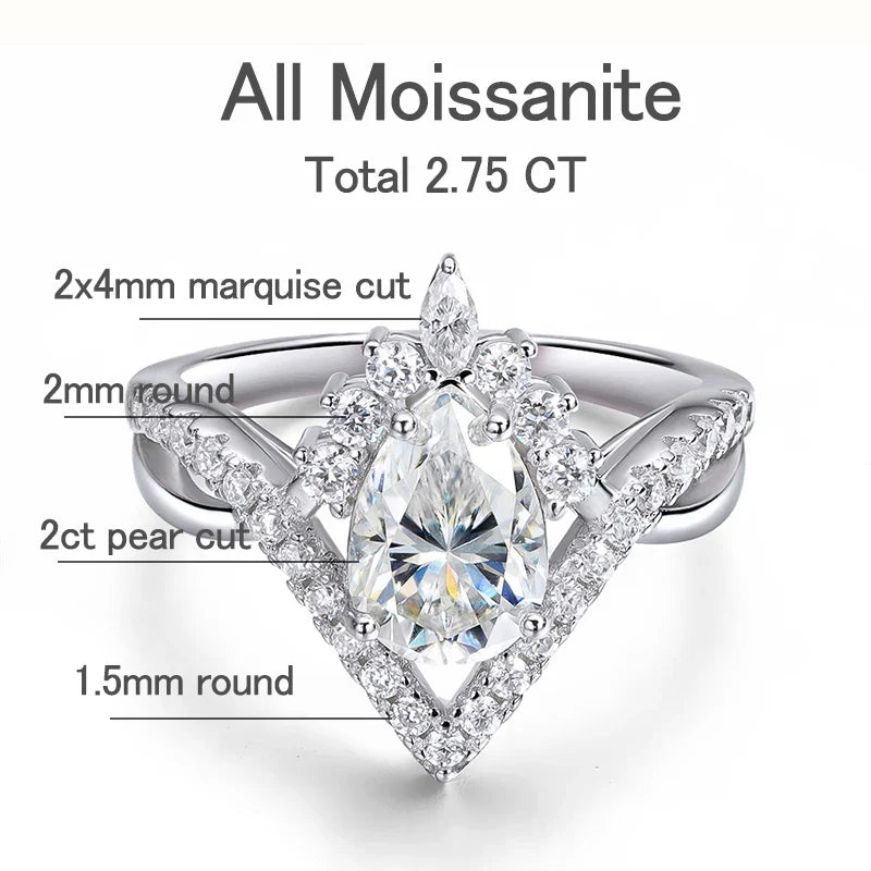 D VVS1 Moissanite jewelry payment link