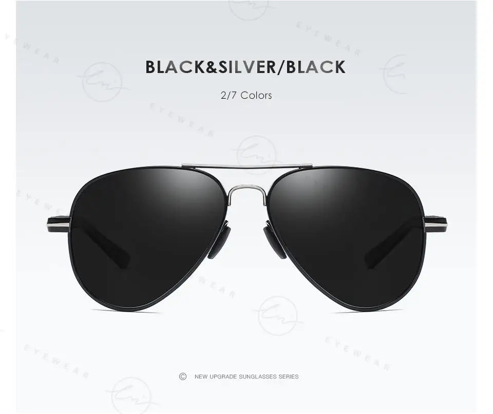 Design Aviation Sunglasses Polarized Man Photochromic UV400 Glasses Woman Anti-glare Driving Goggles zonnebril heren
