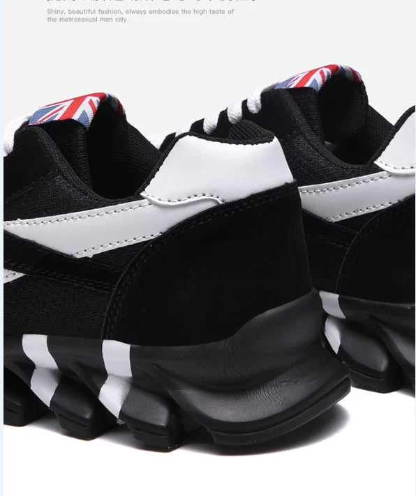 Men's and women's running shoes breathable casual sneakers anti-slip vibration comfortable walking shoes 36-48