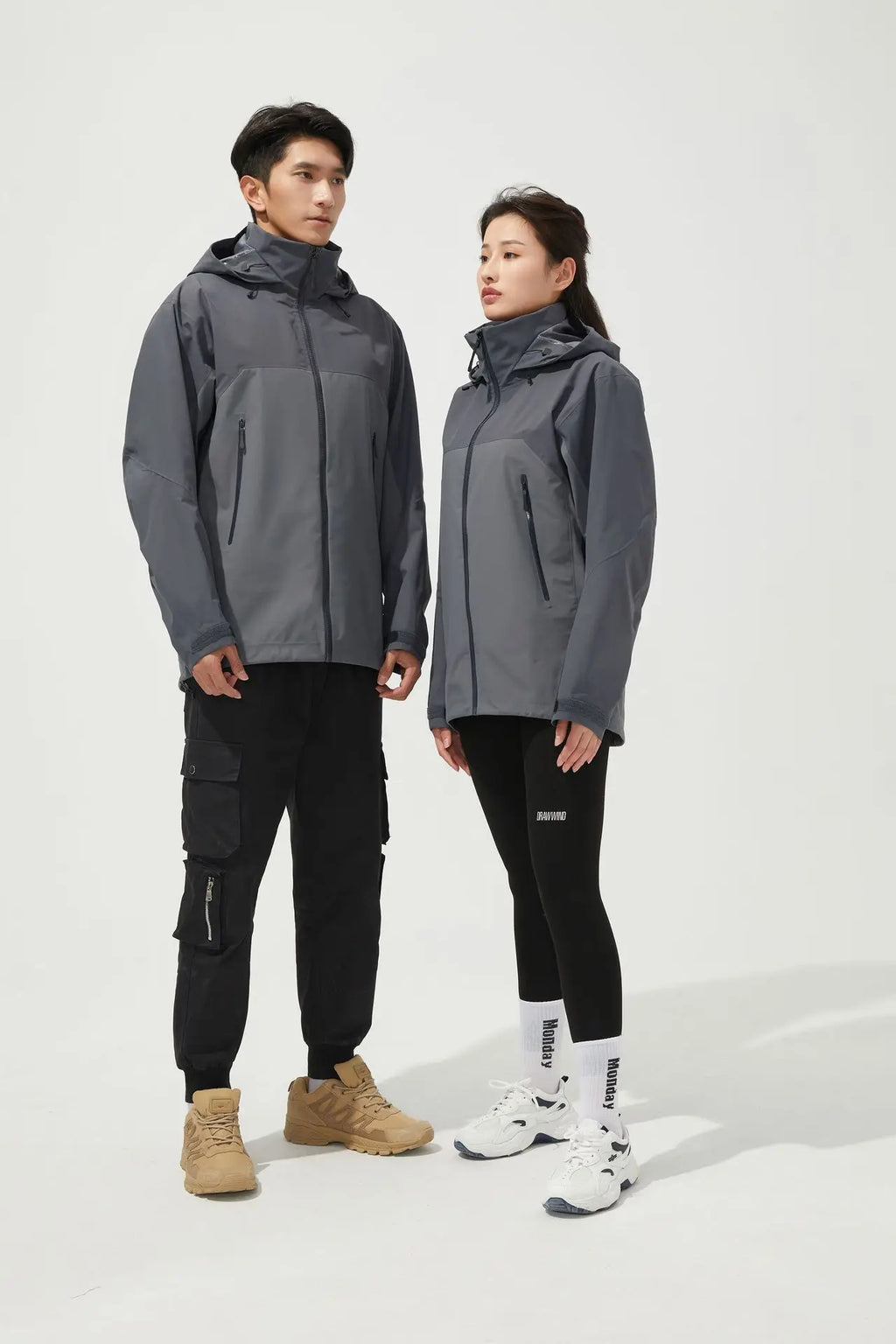 2026 Outdoor Men's and Women's, Fashionable, Windproof and Waterproof, Mountaineering, Breathable, Travel, Camping, Windbreaker