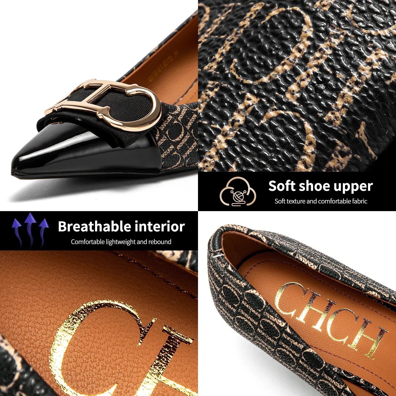 High Heels Women's Luxury Design Sandals Metallic Flower Square Toe Fine Heel Party Dress Shoes Brand High Heels 2024 Fashion