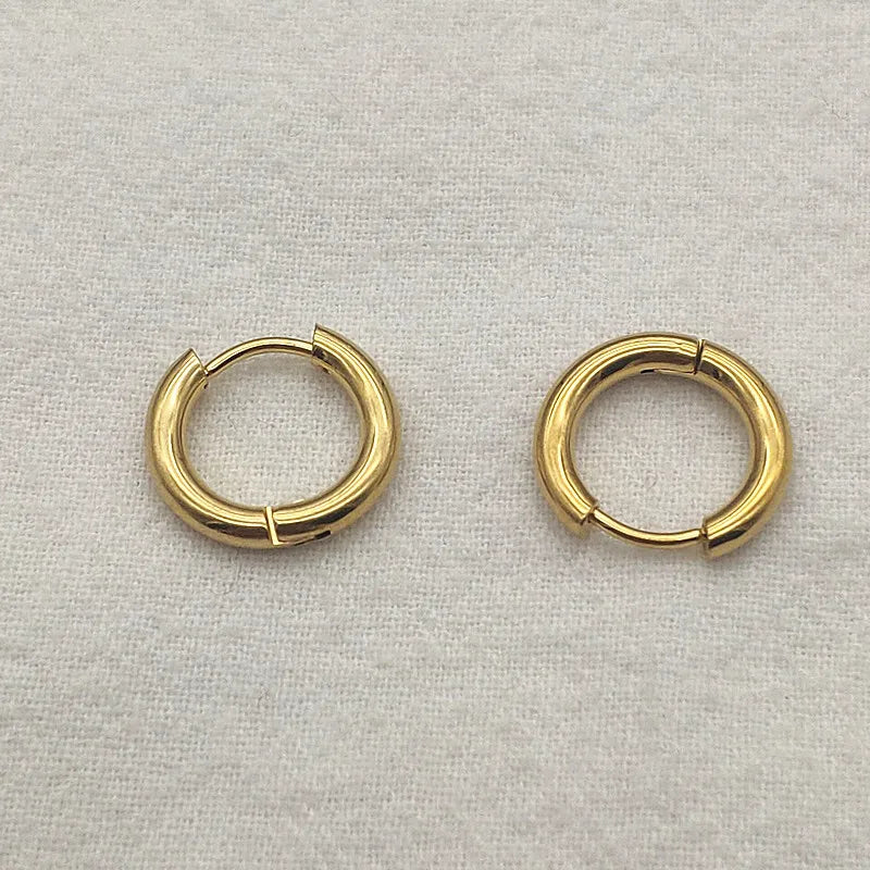 NEW ARRIVAL! 13/17/21mm 100pcs Stainless Steel Round Clasps&Hooks Earring Hooks Base For Handmade Earrings Parts DIY Accessories