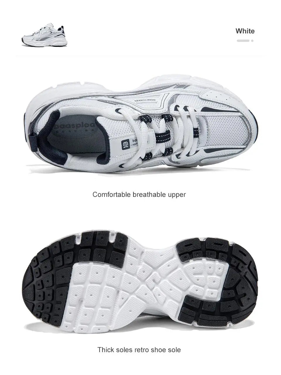 Women Running Shoes Lightweight Breathable Sport Shoes Female Comfort White Casual Sneakers Height Increase Cushioning