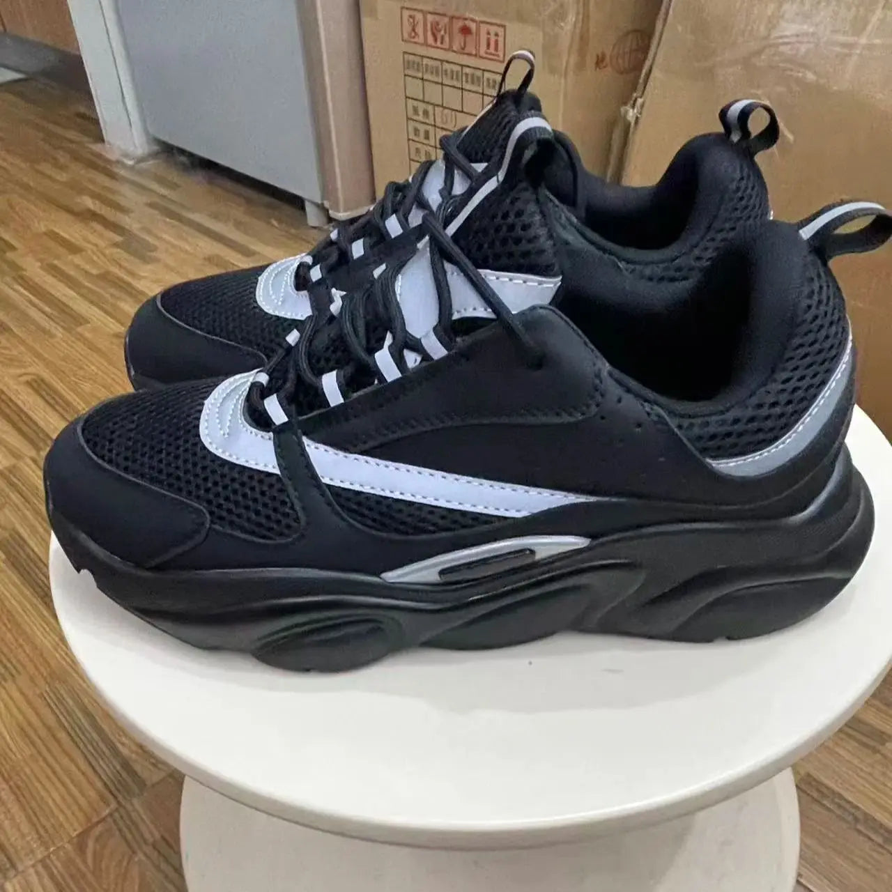 Original Men Running Shoes Outdoor Women Road B22 Casual Jogging Sneakers Cushioned Stretch Thick-Soled b30 Marathon Shoes