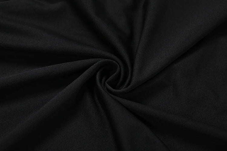 Hipster Waistless Ruched Elegant Dress Woman Autumn Style Turtleneck Full Sleeve Hollow Design Prom Party Long Bodycon