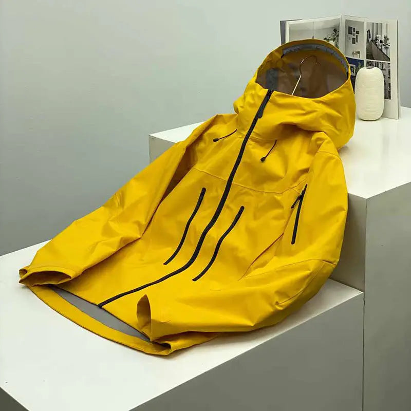 Outdoor Men's and Women's, Sports, Fishing, Mountaineering, Travel, Fashion, Camping, Leisure, Multicolor Hardshell Jacket