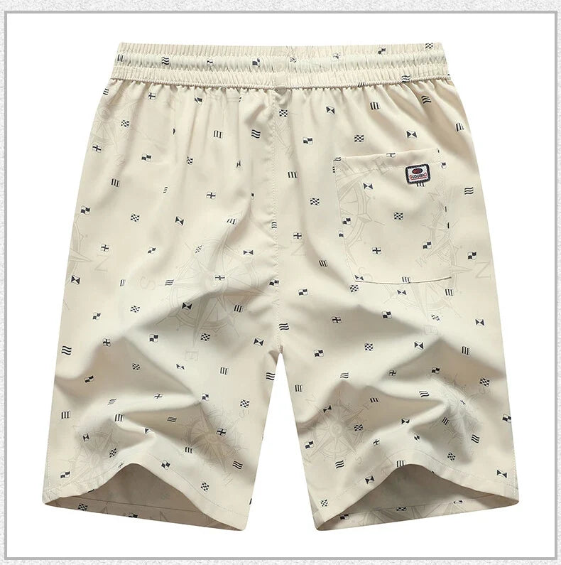 Big Size Men's Casual Shorts Summer Light Weight Shorts Outdoor Sports Cool Breathable Beach Relaxed Fit Cotton Cargo Shorts