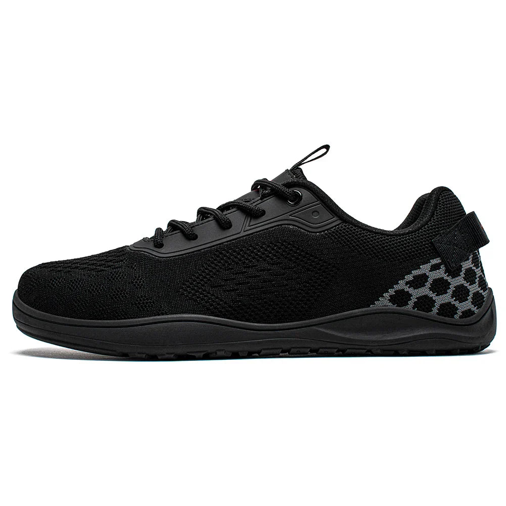 Knit Barefoot Shoes Unisex Zero Drop Wide Toe Sneaker Minimalist Breathable Causal Walking Shoes