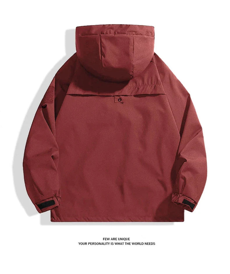 Unisex Outdoor Waterproof Jacket Windbreaker Coat Autumn Breathable Fishing Camping Windproof Jackets Men Women Clothing