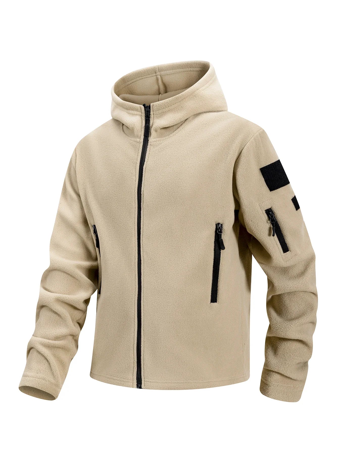 Winter Thermal Fleece Tactical Jacket Warm Thicken Hunting Hiking Outdoors Sports Hooded Coat Militar Outdoor Army Jackets S-3XL