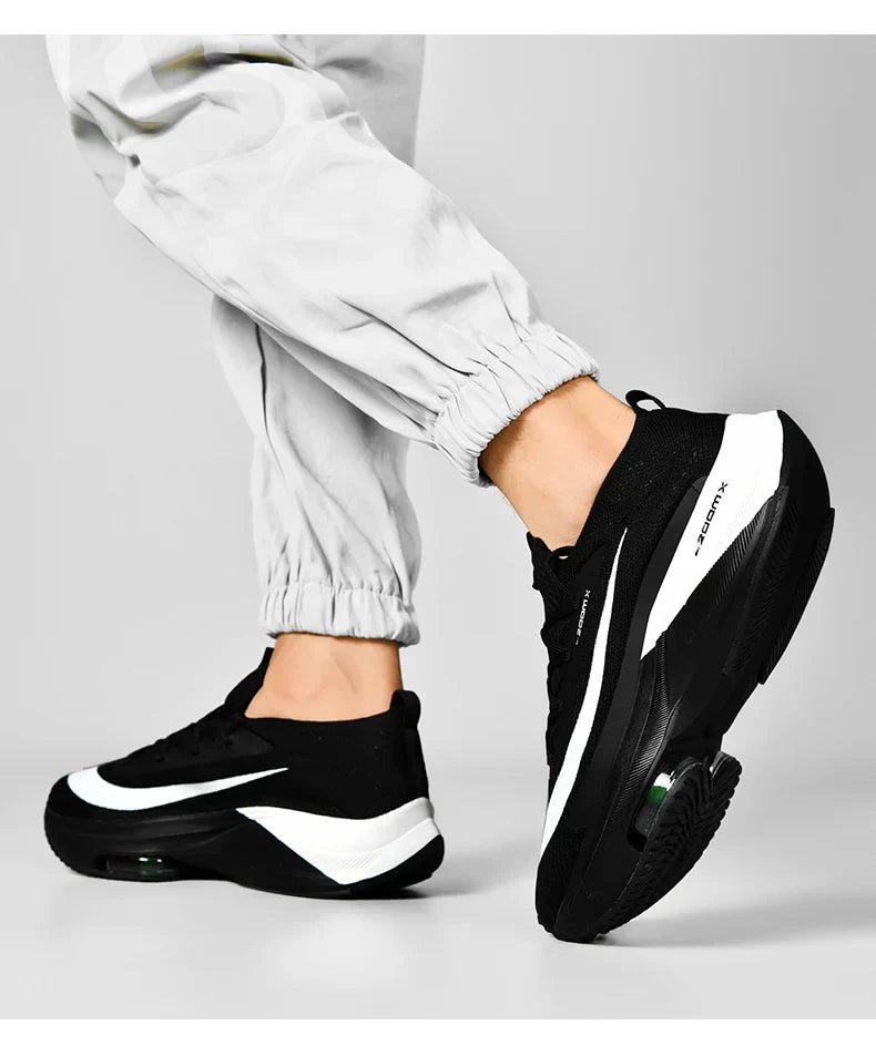Men Running Shoes Breathable Race Cushioning Outdoor Jogging Sneakers Trainer Luxury shoes Couple Non-Slip Mesh Off-road Shoes