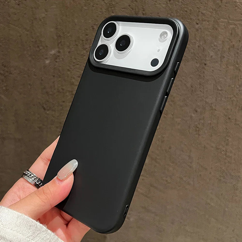 Candy Color Silicone Protective Phone Case For iPhone 17 Pro Max 17 Air 17 Pro Shockproof Matte Soft TPU Bumper Back Cases Cover