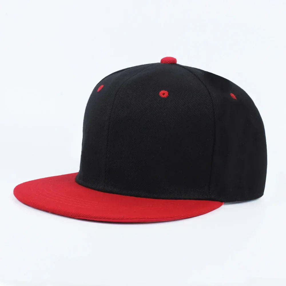 Unisex Cap Acrylic Plain Snapback Hat Adult Hip Hop Baseball Caps for Men
