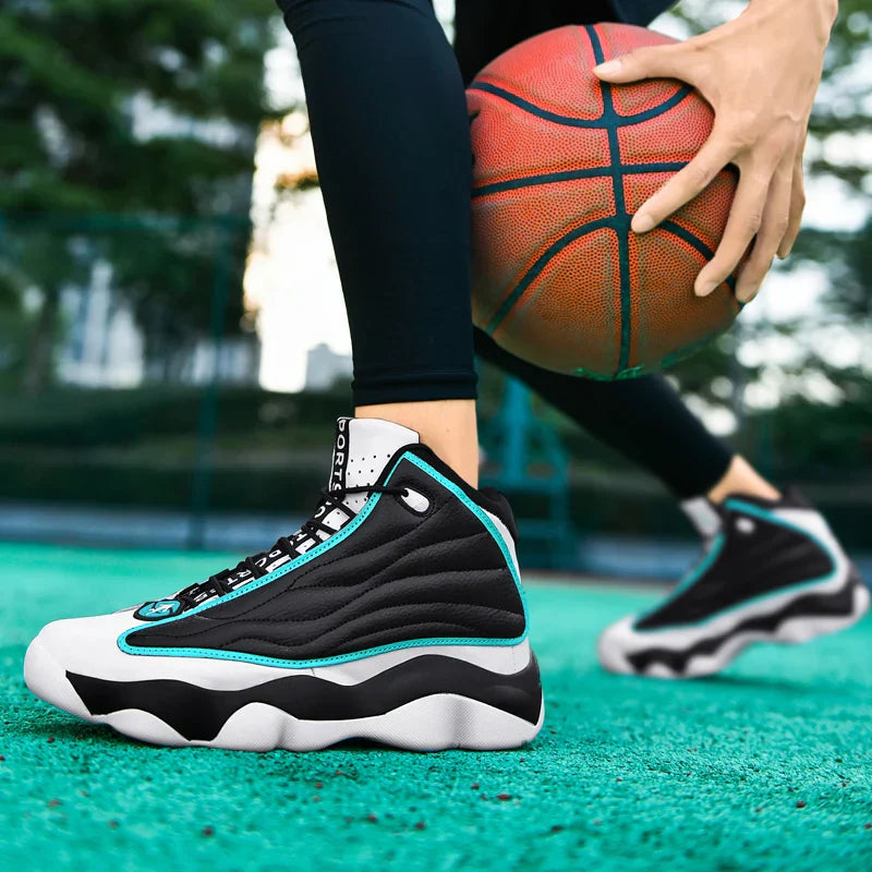 Men's casual outdoor sports classic practical basketball shoes trendy, soft, comfortable, anti-skid and wear-resistant outsole