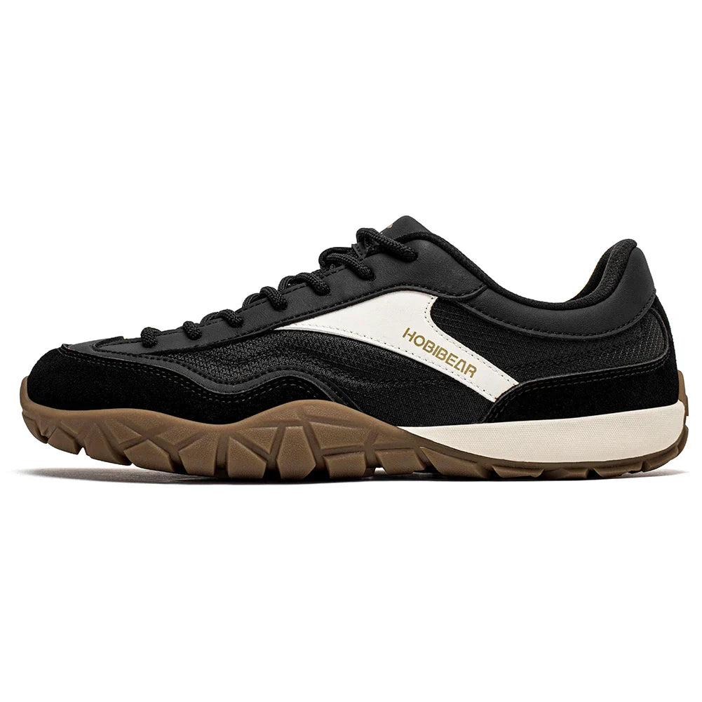 Wide Width Hiking Shoes Unisex Trekking Trail Running Sneakers Retro Non Slip Lace-Up Walking Shoes