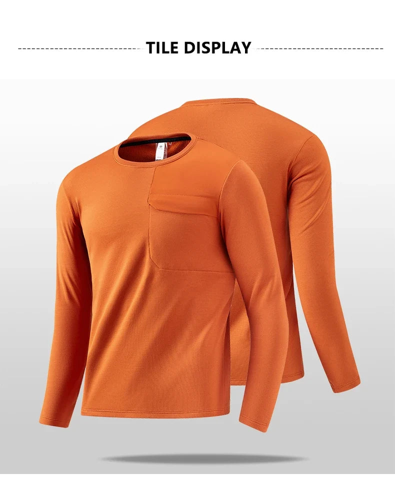SBWL 2026 Warm Fitness Jacket High-Quality Outdoor Sports Top with Stand-Up Collar for Autumn/Winter Running Long-sleeved Tshirt