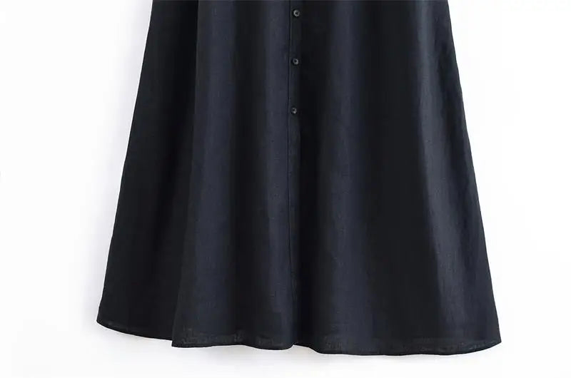 Dresses Summer Women's 2026 New Neck-Hanging Elegant Long Holiday Dress Women Street Chic Youth Loose Fashion Dress