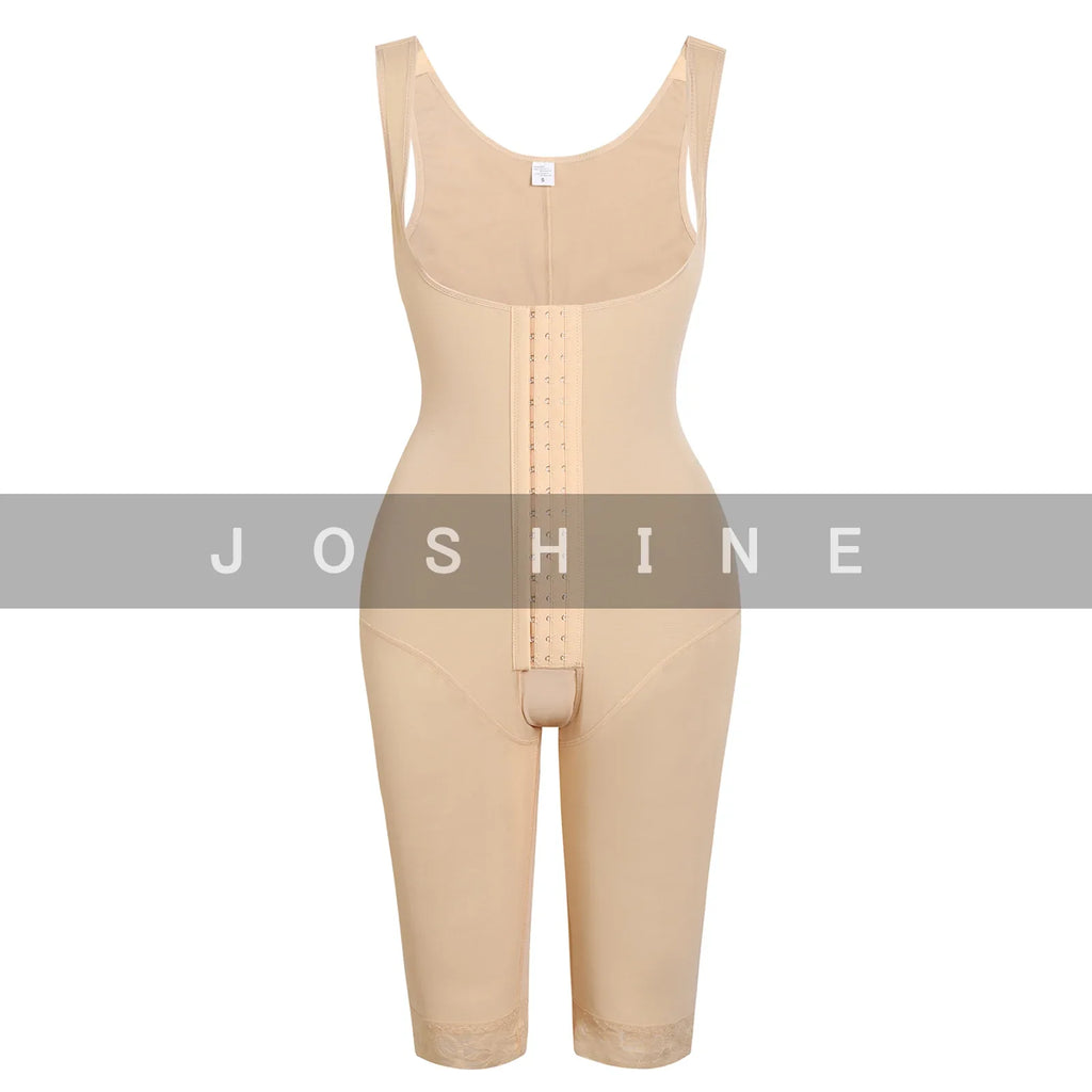 Fajas Compression Fabric Abdominal Control Adjustable Shoulder Straps Girdles Buttock Lift System Hip Shapewear Ladies Bodysuits