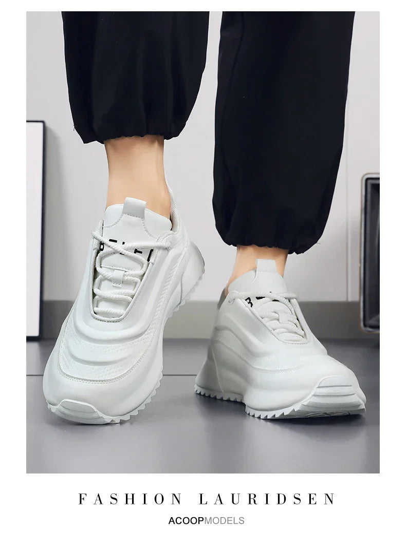 Brand protection 2026 new men's lightweight non-slip breathable wear-resistant running sports fashion versatile casual shoes