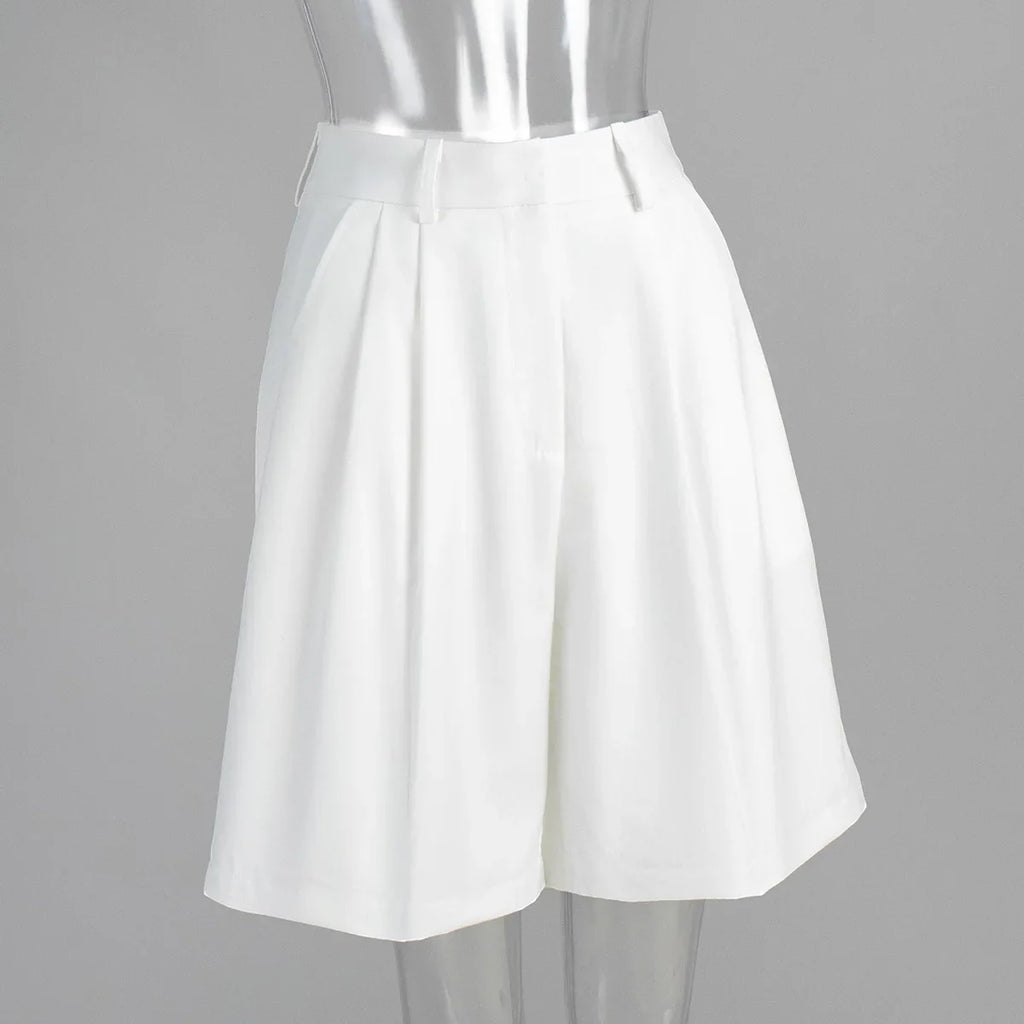 Straight-leg Pants 2026 Summer Shorts Temperament Casual Versatile Loose and Thin Five-point Suit Shorts