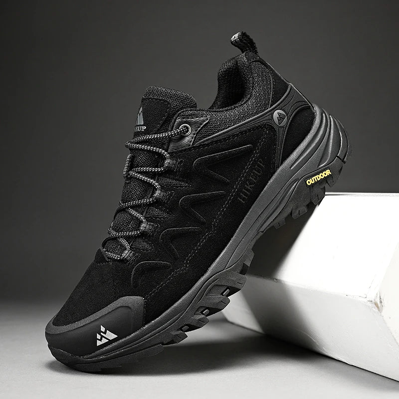 Leather Men Shoes for Men's Casual Shoes Fashion Waterproof Winter Luxury Designer Brand Work Boots Man Non-slip Sneakers