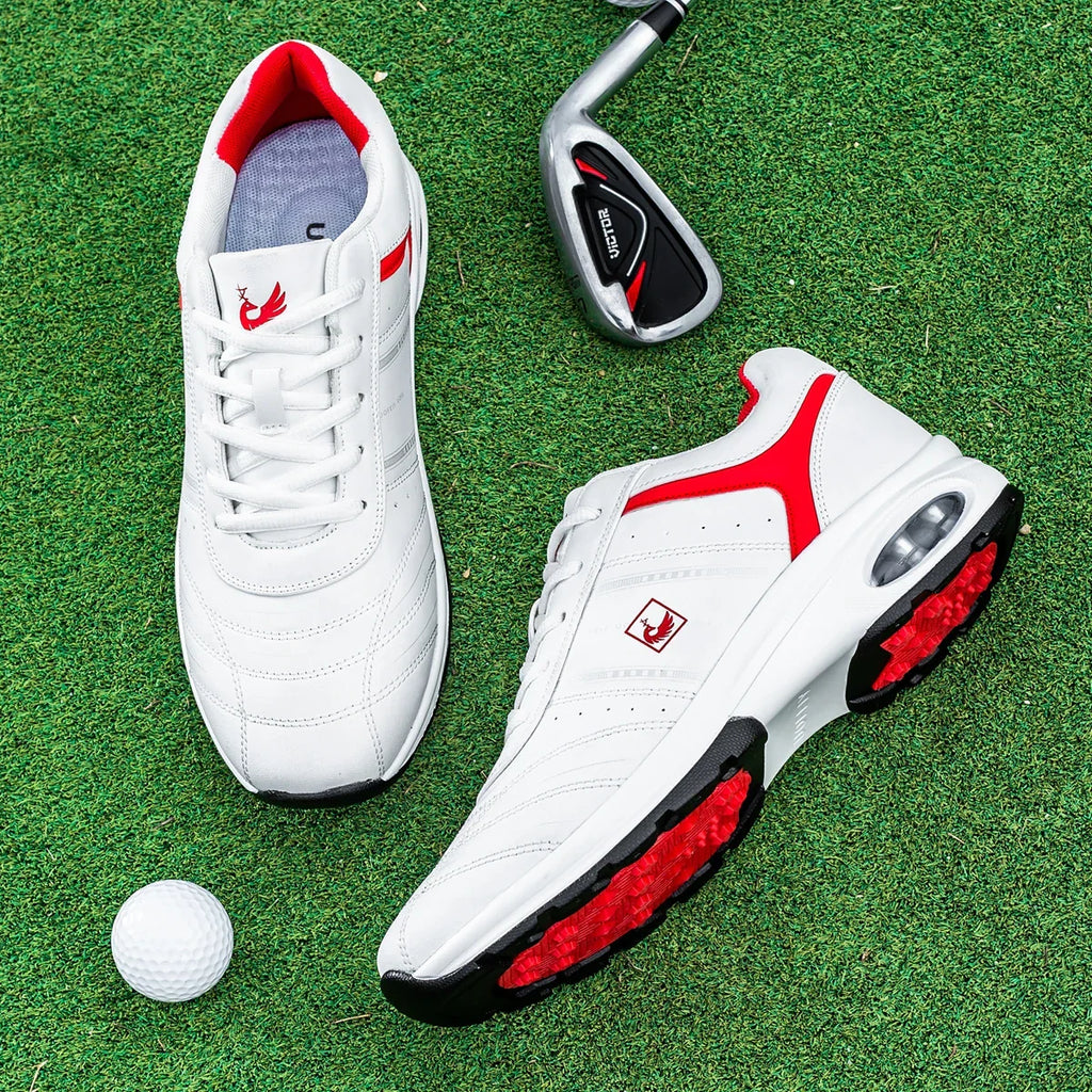 Men Golf Shoes Casual Breathable Waterproof Non-slip Golf Outdoor Training Shoes